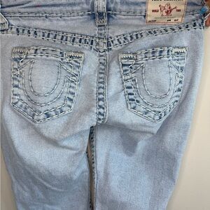 True Religion Jennie Curvy Super T Mid-Rise Skinny Jean Vintage Wash 26